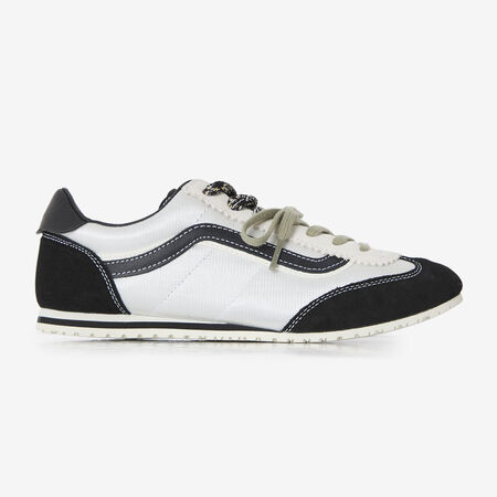 VANS SUPER LOWPRO DOUBLE LACES BLANCO/NEGRO MUJER