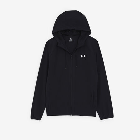 JACKET FZ WOVEN VIBE : NEGRO