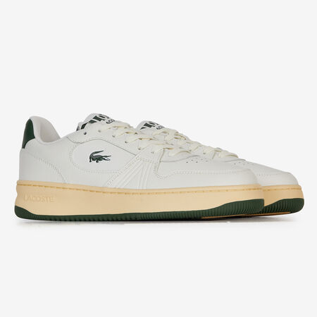 LACOSTE l00 L001 SET BLANCO/VERDE HOMBRE