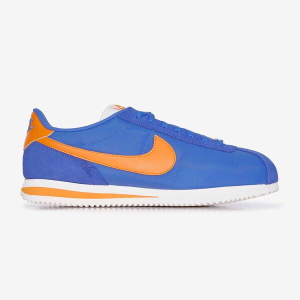 NIKE CORTEZ NYLON AZUL/NARANJA CORDONES HOMBRE