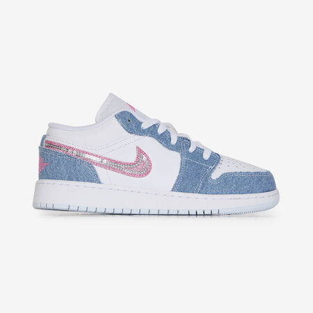 JORDAN AIR JORDAN 1 LOW AZUL/ROSA JUNIOR