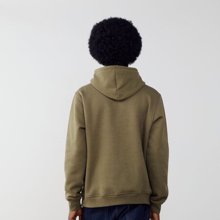 ADIDAS ORIGINALS HOODIE ESSENTIAL TREFOIL VERDE/AMARILLO HOMBRE