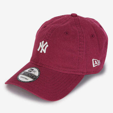 NEW ERA 9TWENTY NY MINI LOGO ROJO/BLANCO HOMBRE