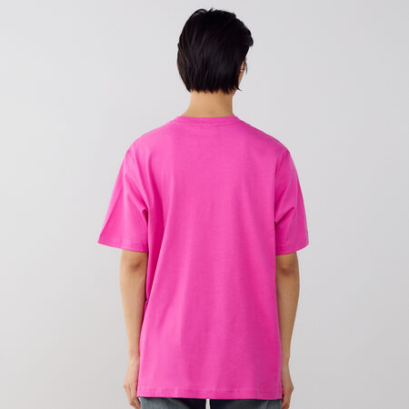 ADIDAS ORIGINALS TEE SHIRT ESSENTIAL ROSA/BLANCO HOMBRE