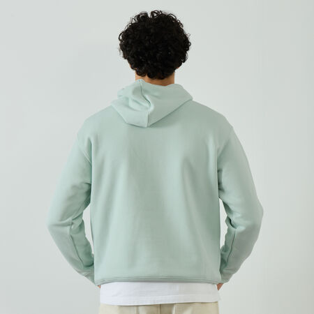 NEW BALANCE HOODIE SMALL LOGO VERDE HOMBRE
