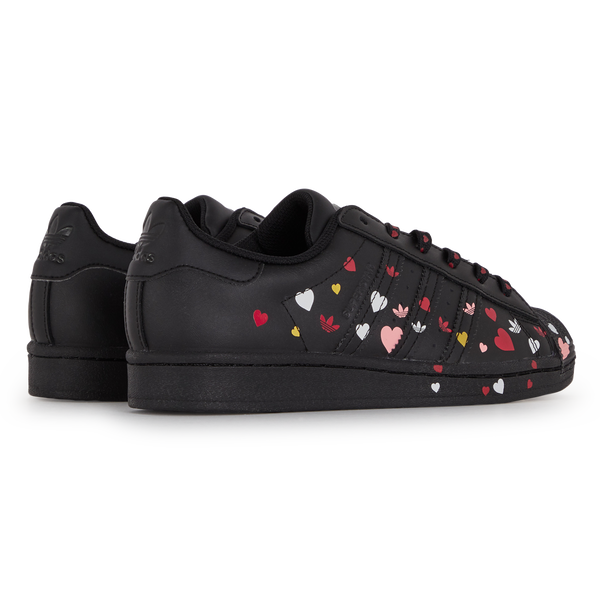 Adidas originals Superstar valentine Negro Negro - Courir ...