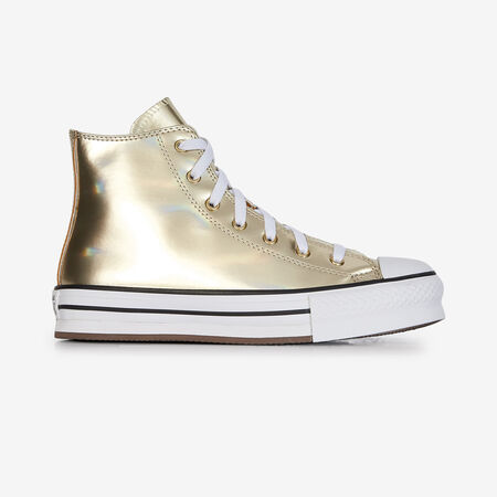 CONVERSE chuck taylor all star CHUCK TAYLOR ALL STAR EVA LIFT HI SHINE DORADO JUNIOR