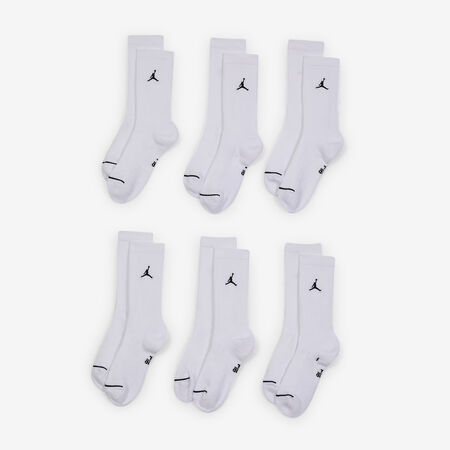JORDAN CHAUSSETTES X6 CREW JUMPMAN BLANCO/NEGRO HOMBRE