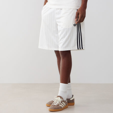 SHORT 3 STRIPES ADICOLOR : BLANCO/NEGRO
