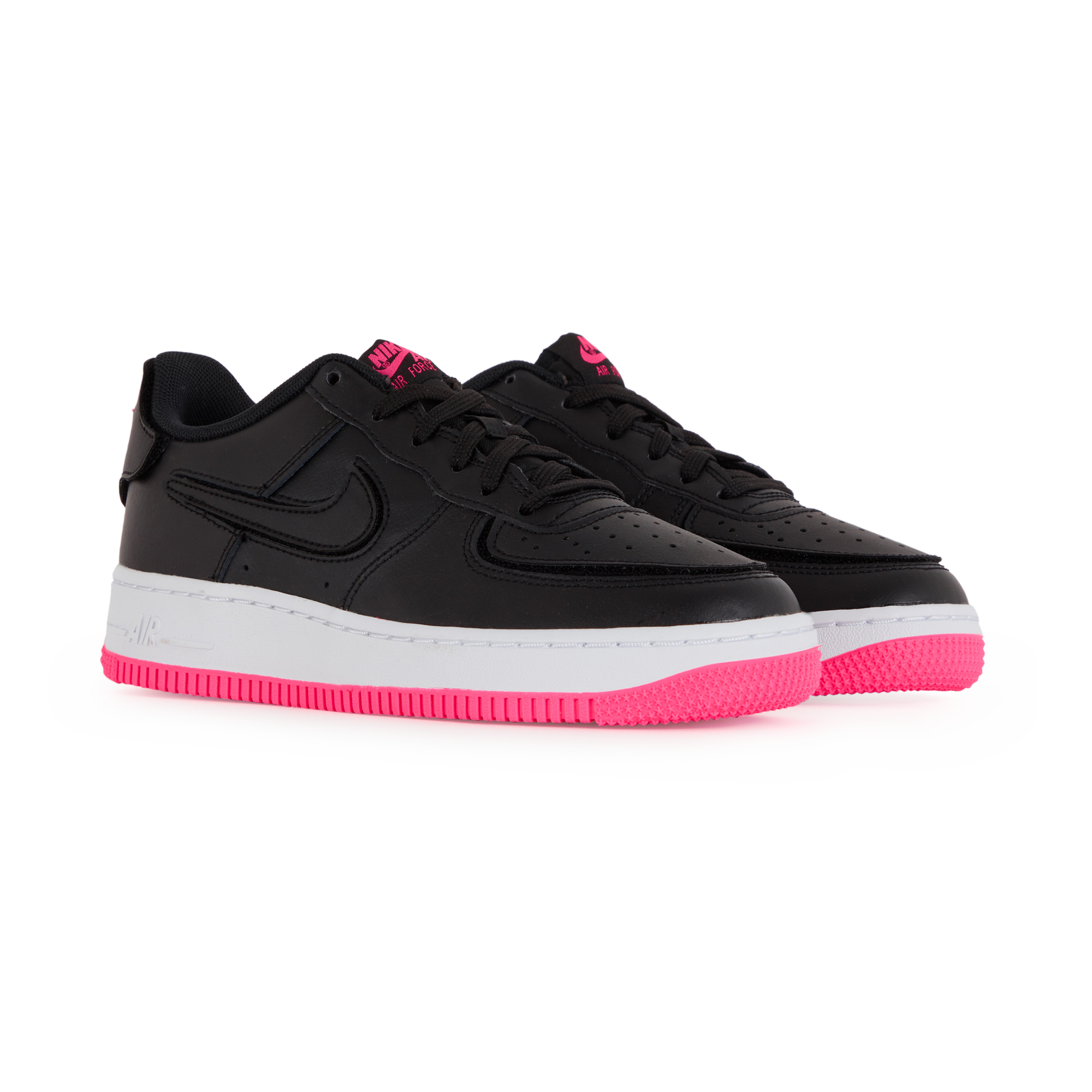 air force 1 rosa con negro