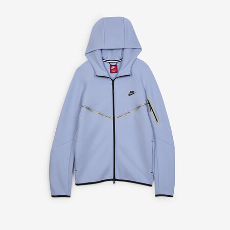 JACKET TECH FLEECE FZ REFLECTIVE : AZUL/NEGRO