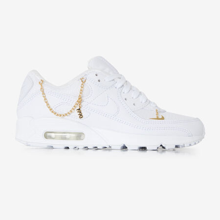 NIKE Air Max 90 AIR MAX 90 PRM BLANCO/DORADO MUJER