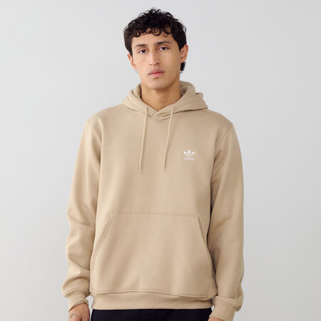 ADIDAS ORIGINALS HOODIE ESSENTIAL TREFOIL BEIGE HOMBRE
