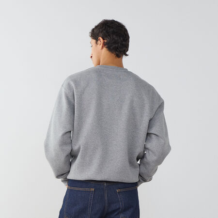 JORDAN SWEAT CREW BROOKLYN GRIS/BLANCO HOMBRE