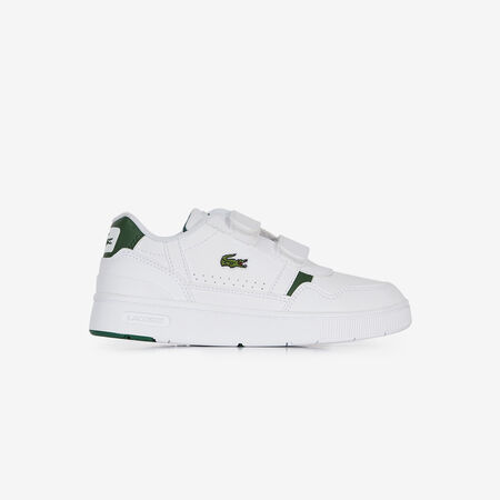 LACOSTE t-clip T-CLIP COLLEGE CF BLANC/VERT INFANTIL