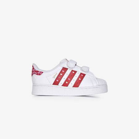 ADIDAS ORIGINALS superstar SUPERSTAR II CF LED ALICE IN WONDERLAND BLANCO/ROJO BEBÉ