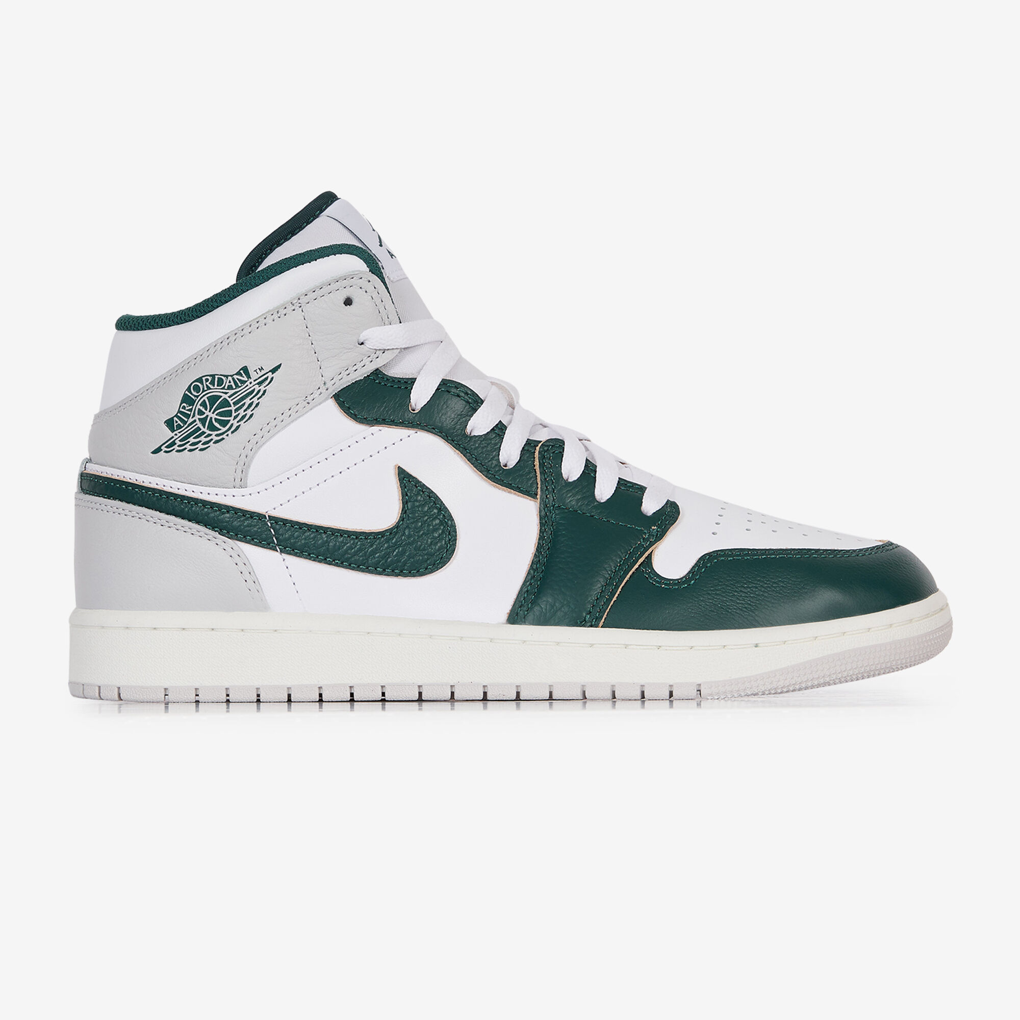 JORDAN AIR JORDAN 1 MID SE BLANCO/VERDE - CORDONES HOMBRE | Courir.es