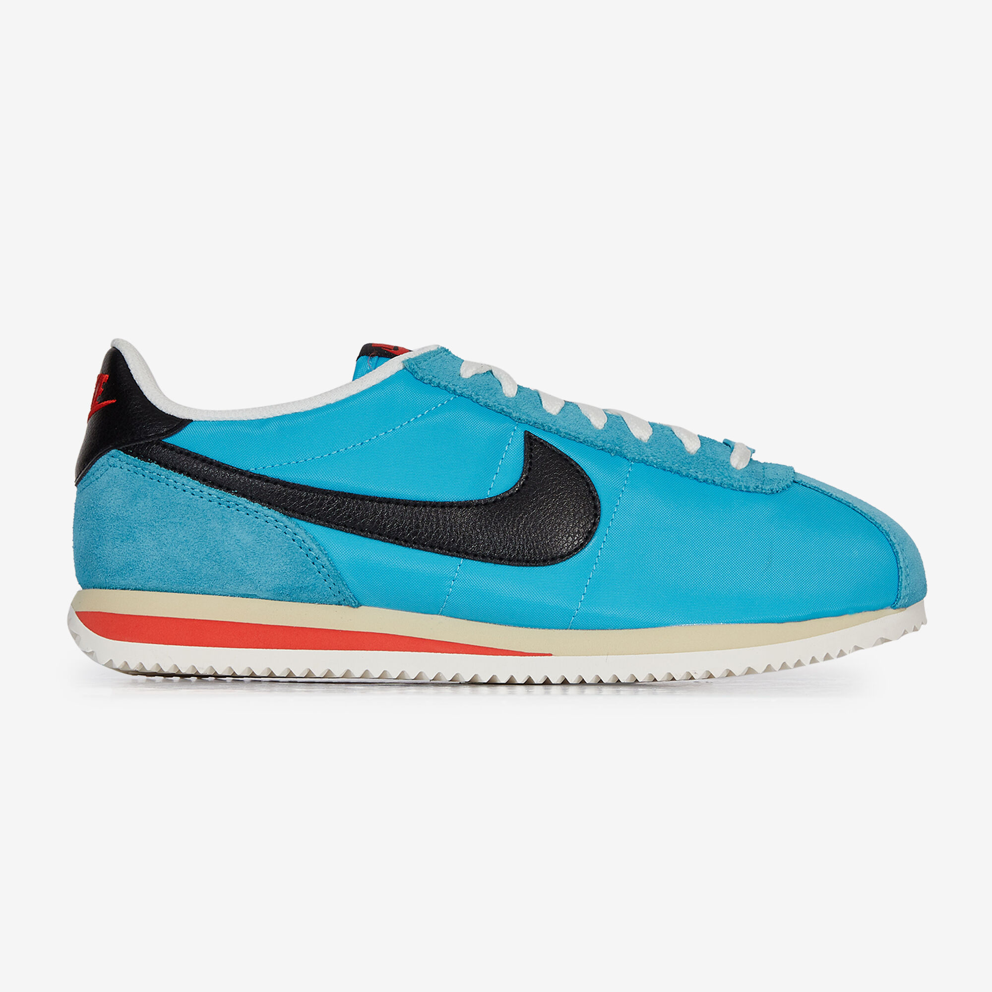 NIKE CORTEZ NYLON AZUL NEGRO CORDONES HOMBRE Courir.es