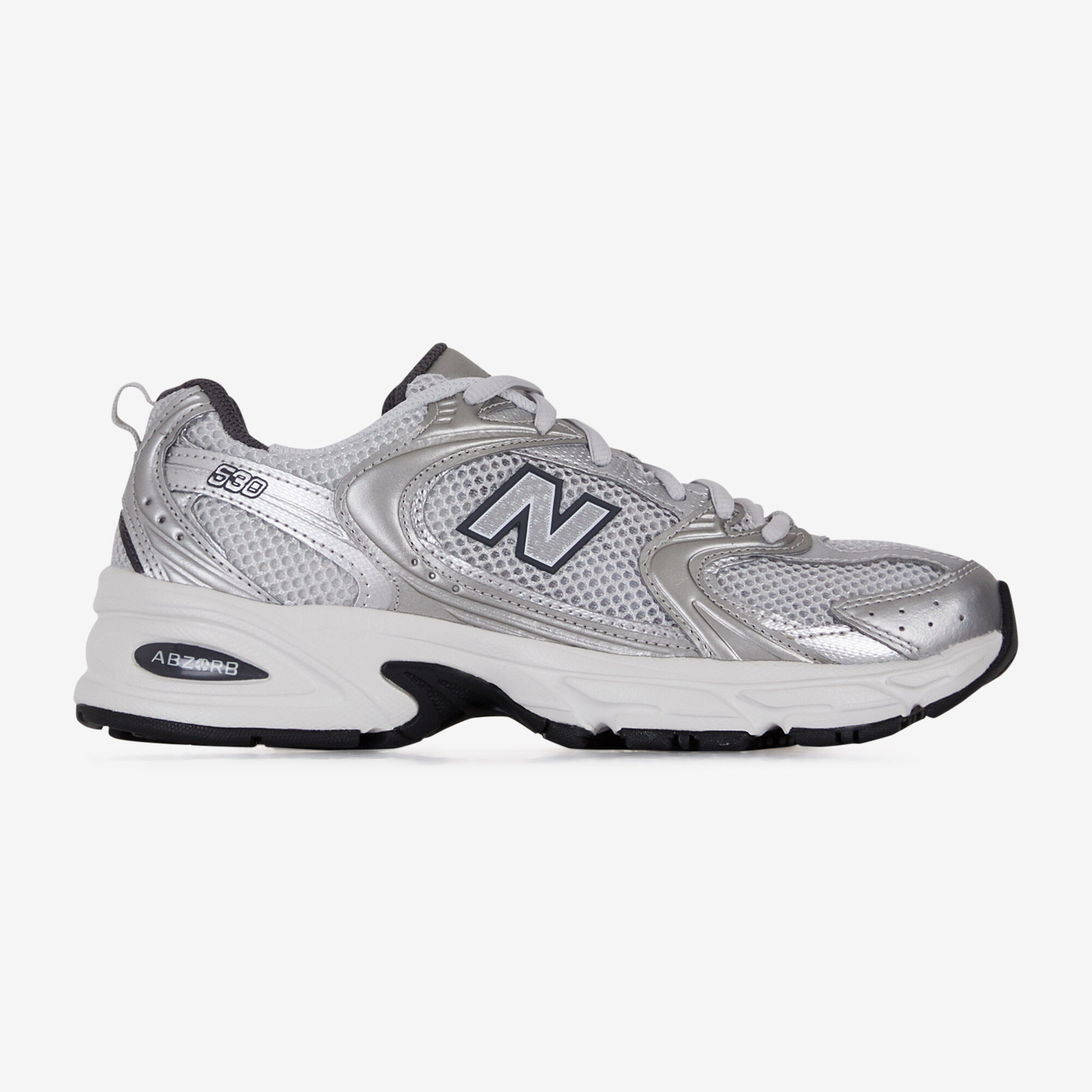 NEW BALANCE 530 PLATEADO SNEAKERS MUJER Courir.es