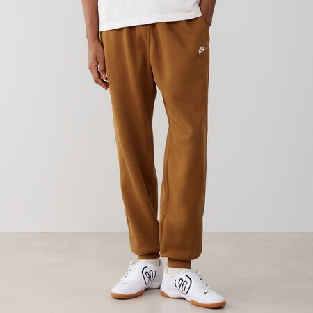 PANT JOGGER CLUB : MARR&Oacute;N/BLANCO