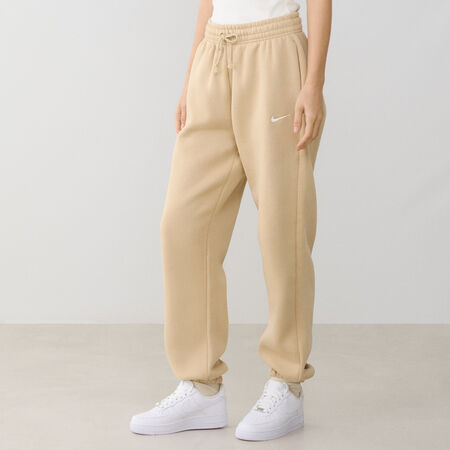 NIKE PANT JOGGER PHOENIX OS BEIGE MUJER