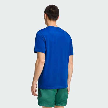 ADIDAS ORIGINALS TEE SHIRT ESSENTIAL AZUL HOMBRE