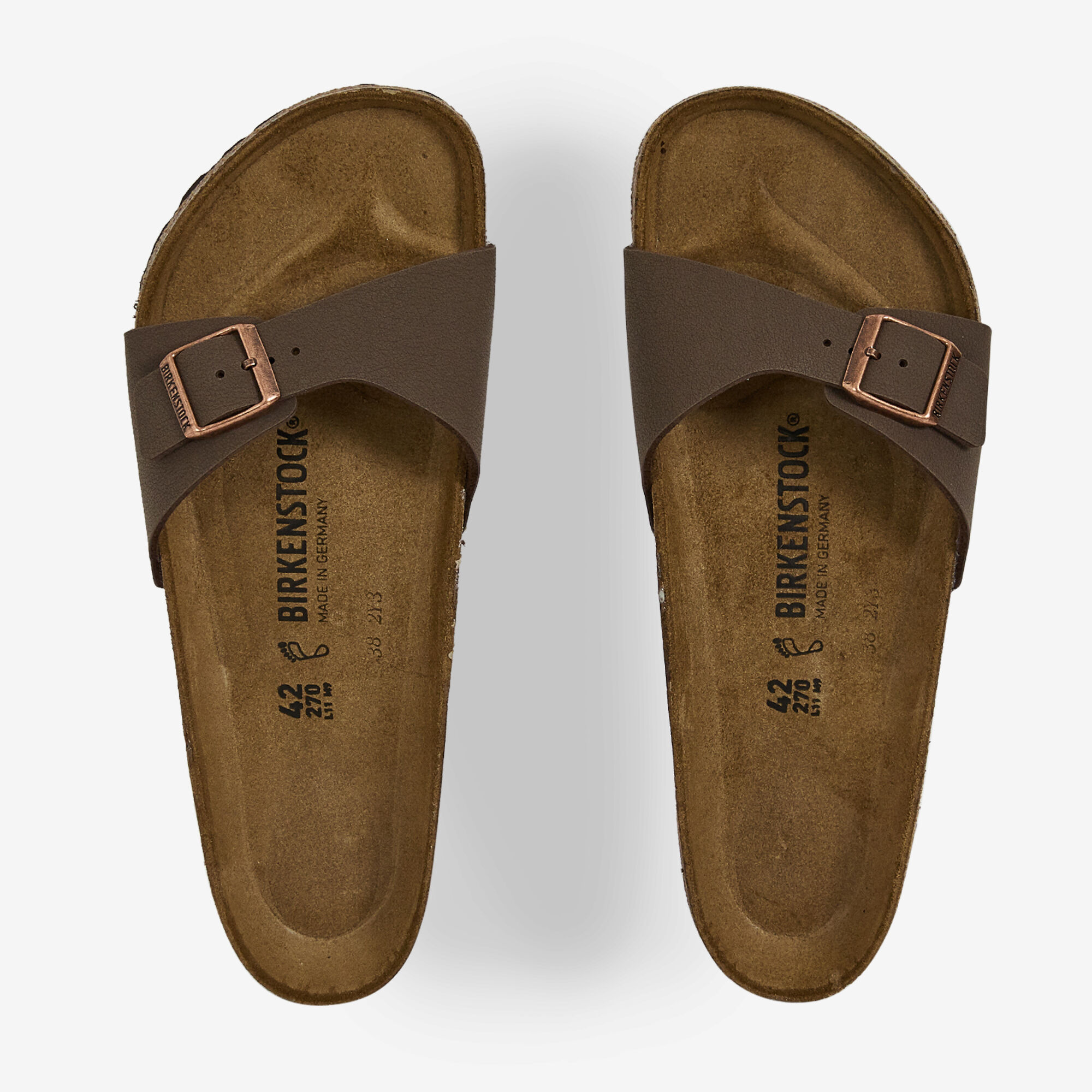 Birkenstock madrid marron deals