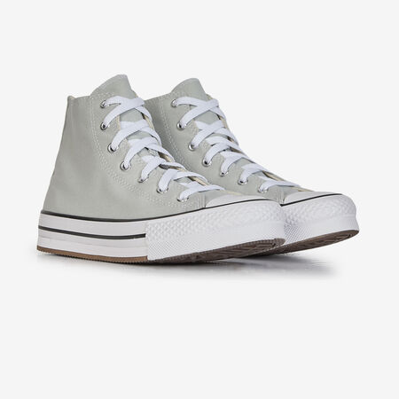 CONVERSE CHUCK TAYLOR ALL STAR EVA LIFT HI VERDE/BLANCO JUNIOR