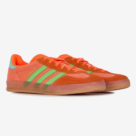 ADIDAS ORIGINALS gazelle GAZELLE INDOOR NARANJA/VERDE MUJER