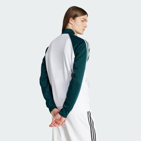 ADIDAS ORIGINALS JACKET FZ SUPERSTAR BLANCO/VERDE HOMBRE