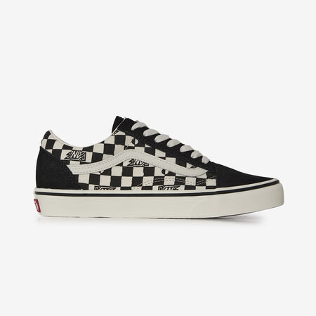 VANS old skool OLD SKOOL CHECK NEGRO/BLANCO JUNIOR