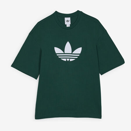 ADIDAS ORIGINALS TEE SHIRT TREFOIL VERDE/BLANCO HOMBRE