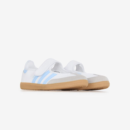 ADIDAS ORIGINALS samba SAMBA JANE BLANCO/AZUL INFANTIL