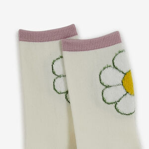 CALCETINES FLORALES OVERSIZE