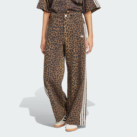 ADIDAS ORIGINALS PANT LOOSE LEO DENIM MARR&Oacute;N MUJER