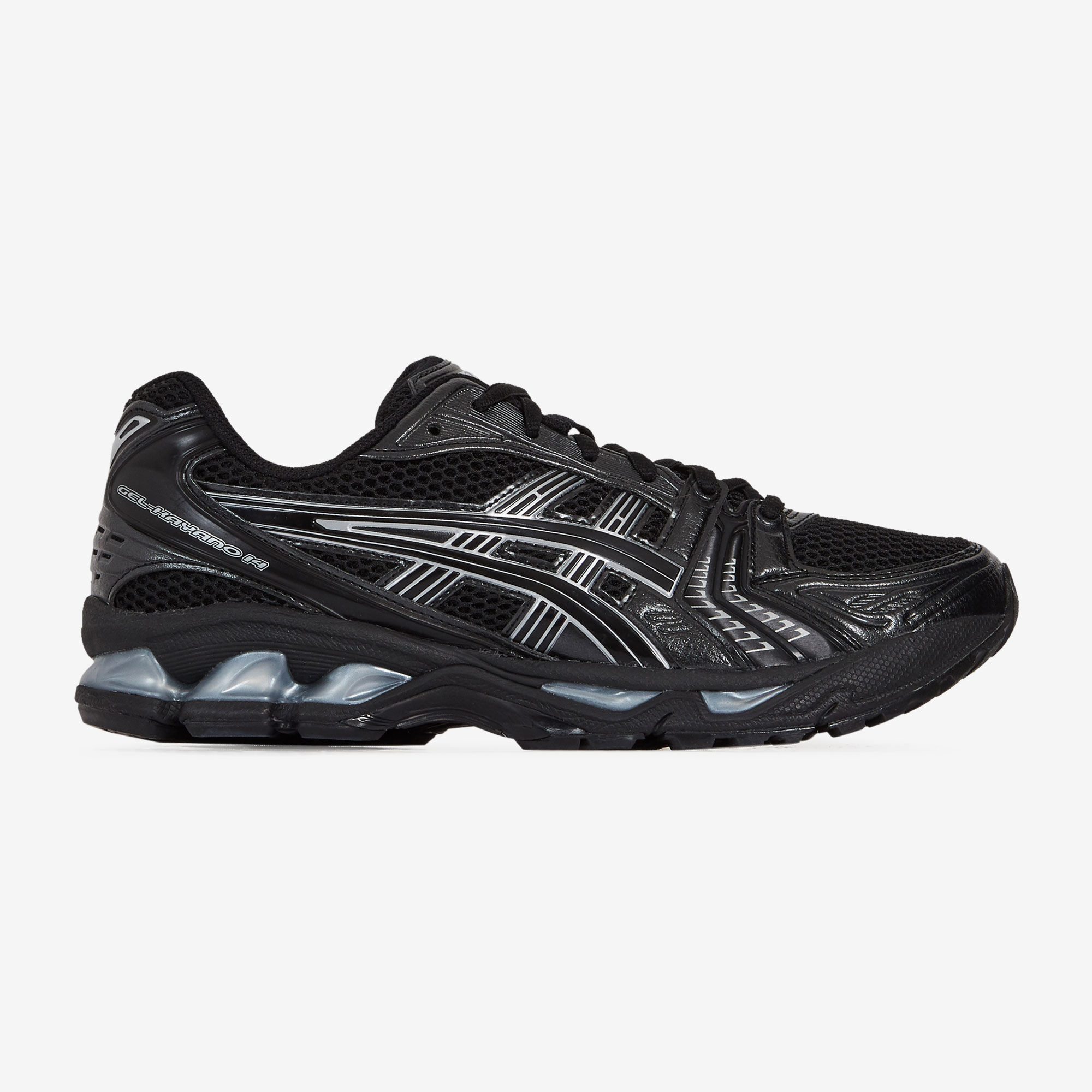 ASICS GEL KAYANO 14 NEGRO PLATEADO CORDONES HOMBRE Courir.es