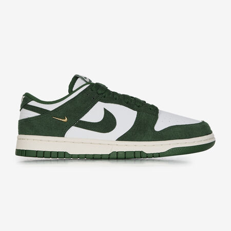 NIKE dunk DUNK LOW SUEDE MINI SWOOSH VERDE/BLANCO MUJER