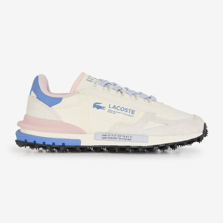 LACOSTE ELITE ACTIVE ECRU/BLEU/ROSE MUJER