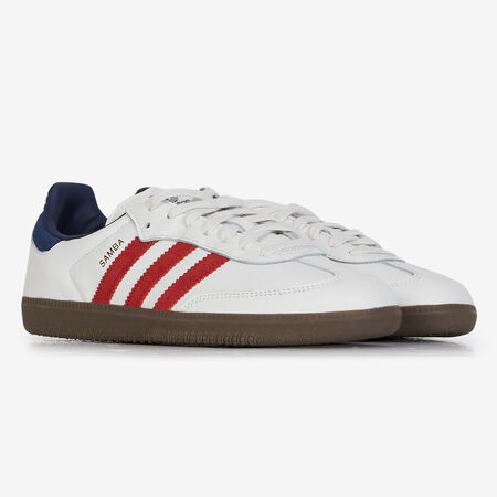ADIDAS ORIGINALS samba SAMBA OG BLANCO/ROJO HOMBRE