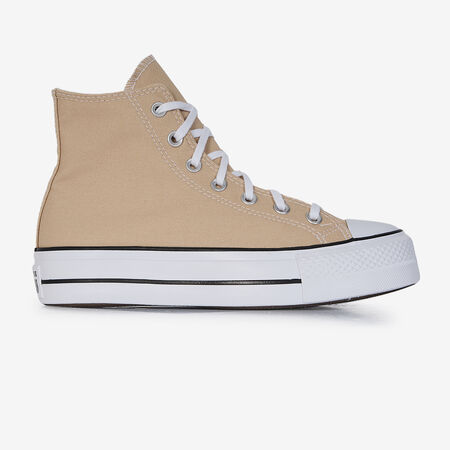 CONVERSE CHUCK TAYLOR ALL STAR LIFT HI BEIGE MUJER