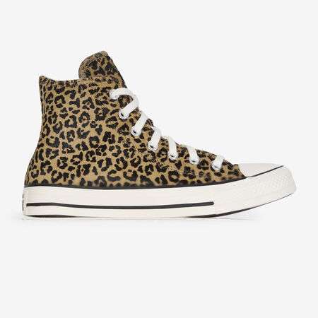 CONVERSE chuck taylor all star CTAS HI PONY HAIR LEOPARD MARRÓN/NEGRO MUJER