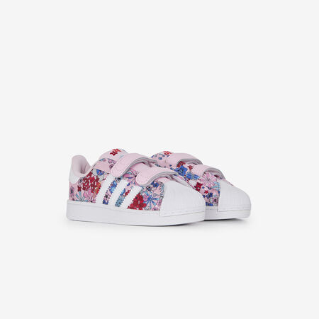ADIDAS ORIGINALS superstar SUPERSTAR II CF LIBERTY ROSA/BLANCO BEB&Eacute;