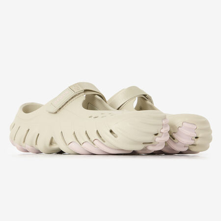 CROCS ECHO MARY JANE CLOG GRIS MUJER