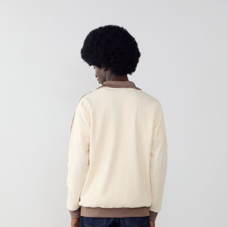 ADIDAS ORIGINALS JACKET FZ BECKENBAUER BEIGE/MARRÓN HOMBRE