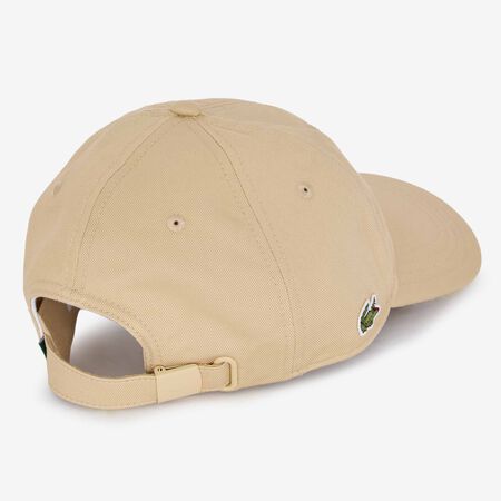 LACOSTE CASQUETTE SMALL LOGO BEIGE HOMBRE