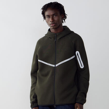NIKE JACKET TECH FLEECE FZ REFLECTIVE VERDE HOMBRE