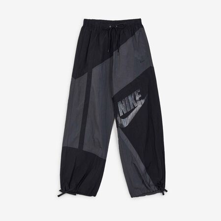 NIKE PANT WIDE LEG WVN NEGRO/GRIS MUJER