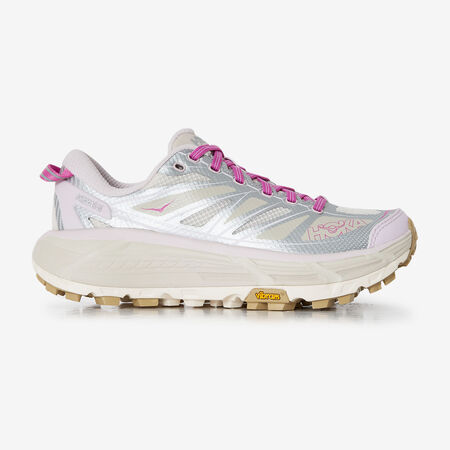 HOKA MAFATE SPEED 2 PLATEADO/ROSA MUJER