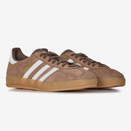ADIDAS ORIGINALS gazelle GAZELLE INDOOR MARRÓN/BLANCO HOMBRE