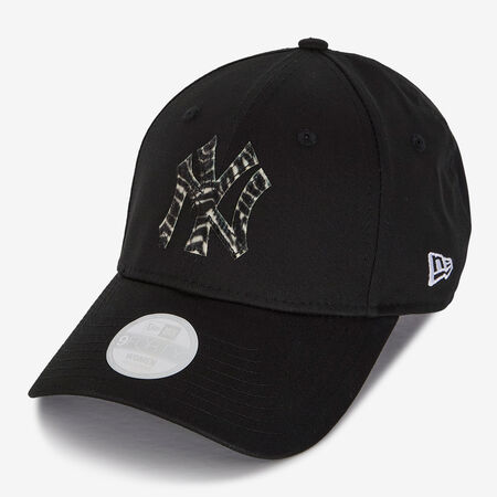 9FORTY WOMEN NY ZEBRA LOGO : NEGRO/BLANCO